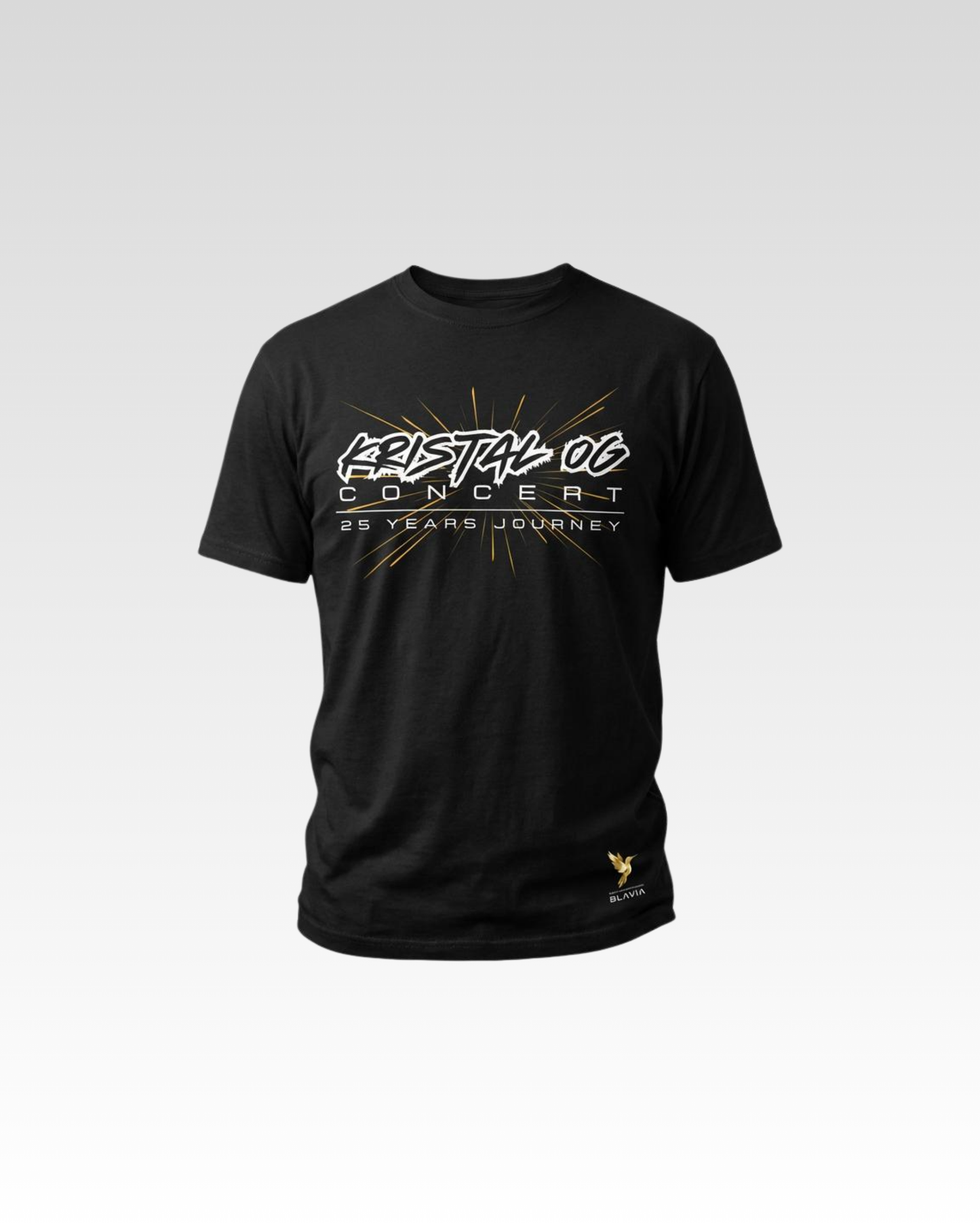 OFFICIAL T-SHIRT KRISTAL OG CONCERT