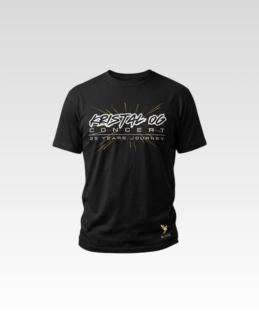 OFFICIAL T-SHIRT KRISTAL OG CONCERT