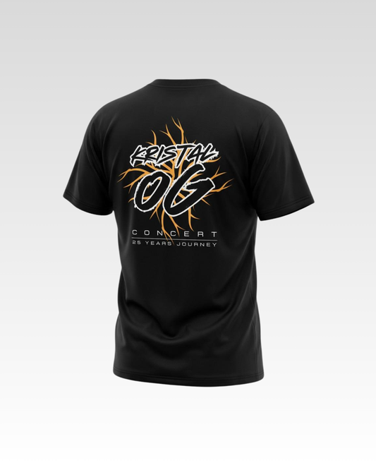 OFFICIAL T-SHIRT KRISTAL OG CONCERT