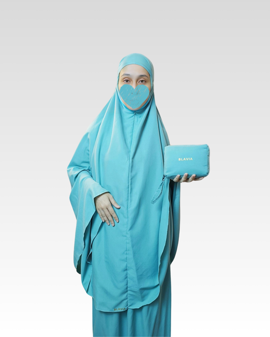 ZIPPER PRAYER GARMENT WITH MINI BAG