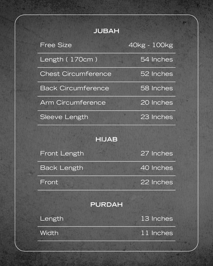 CANERA JUBAH SET