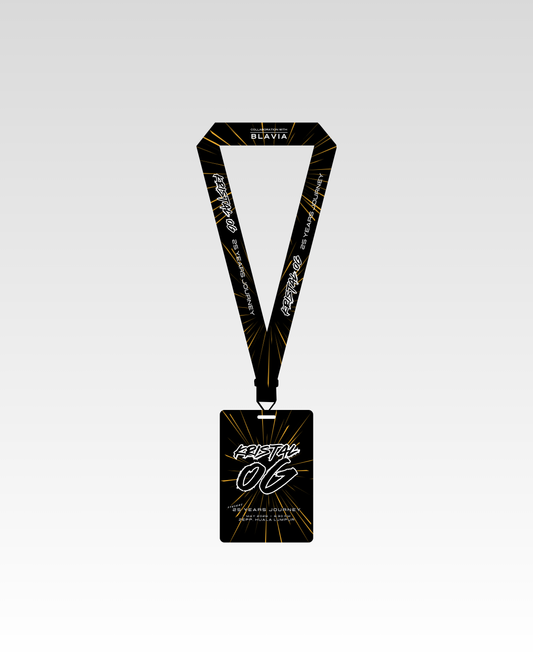 OFFICIAL LANYARD & CARD KRISTAL OG CONCERT